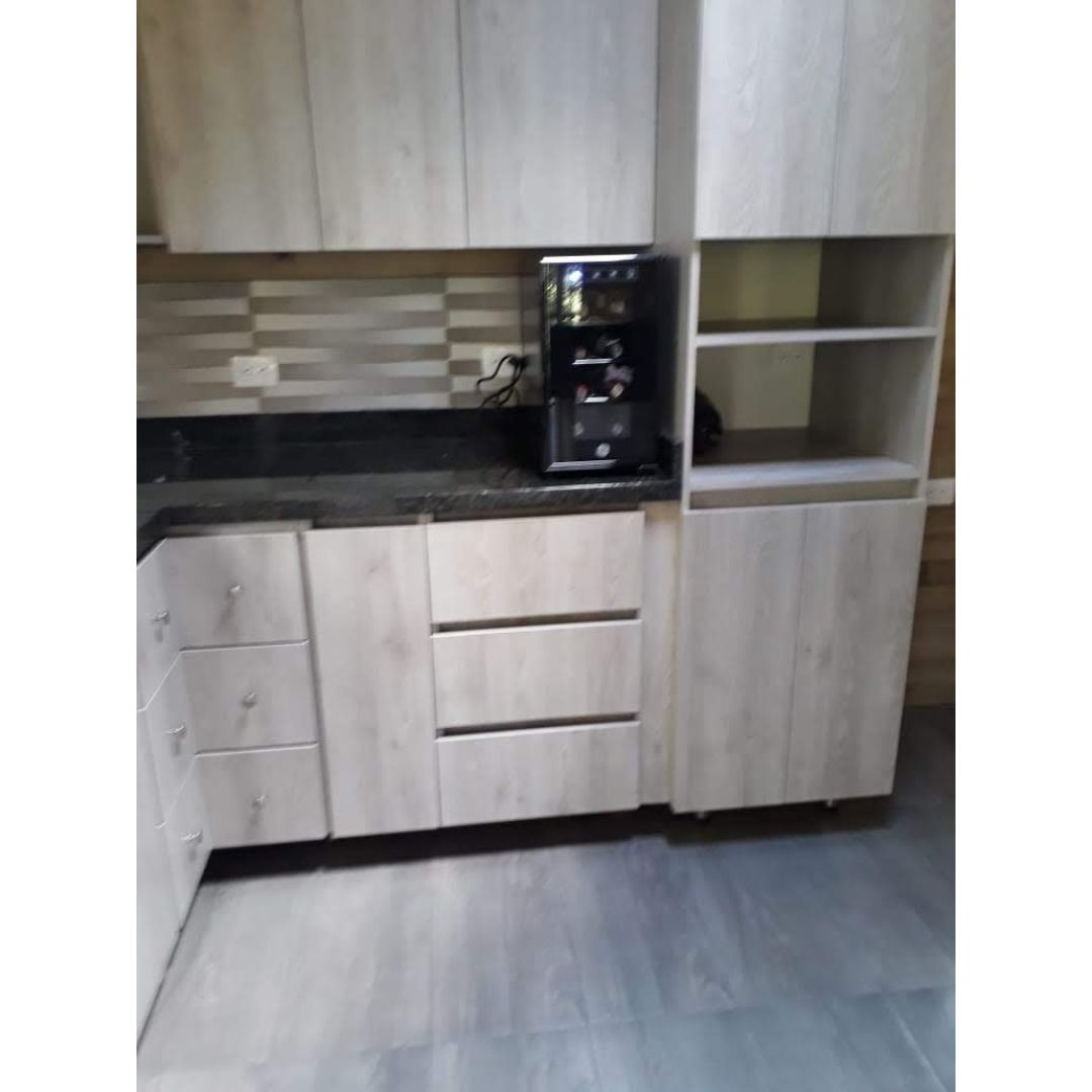 Cocina con isla central